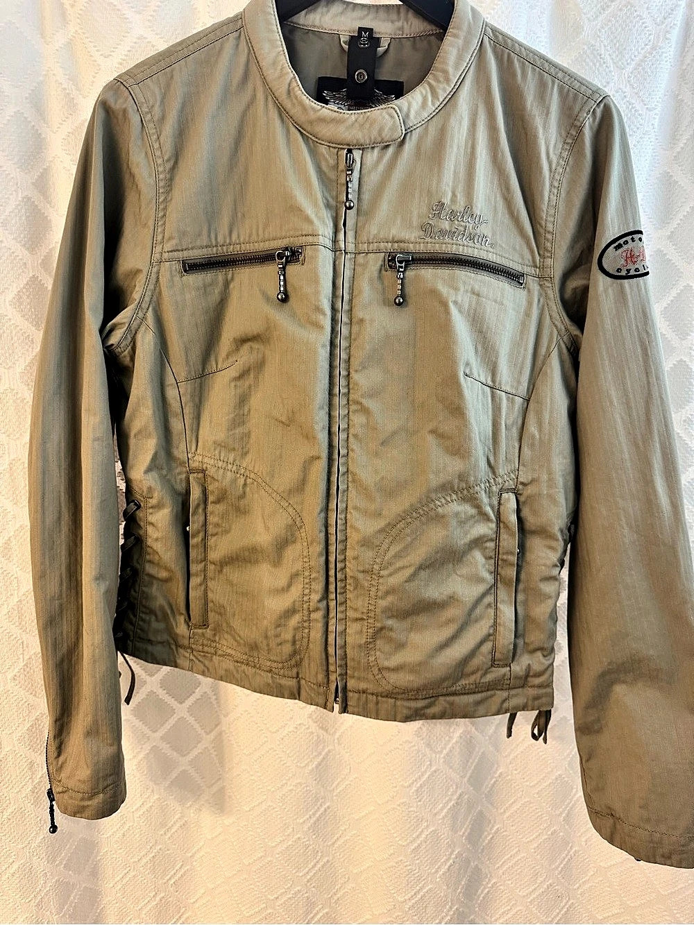 Harley-Davidson Women's Horizon Lightweight Casual Cotton Jacket